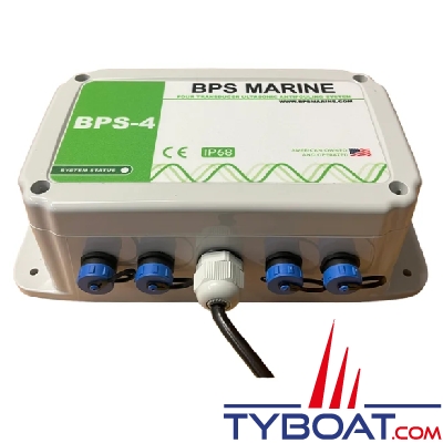 BPS Marine - Antifouling à Ultrasons BPS-4 - 12 Volts -  4 émetteurs de coque - Pour bateau jusqu'à 15 mètres