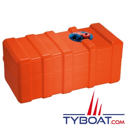 Can SB Marine Plastic - Réservoir carburant avec trappe, évent + bouchon - 140 Litres - Plastique