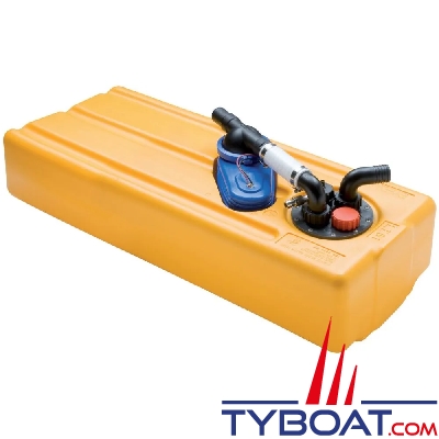 Can SB - Réservoir de stockage eaux noires avec pompe de vidange et capteur de niveau - capacité 61L 