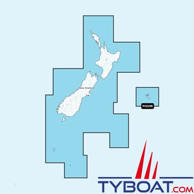 Carte marine Garmin Navionics+ NSPC029R - New Zealand - Couverture Régular