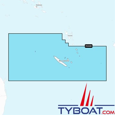 Carte marine Garmin Navionics+ NSPC030R - New Caledonia - Couverture Régular