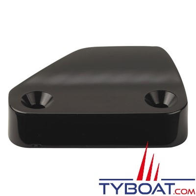 Clamcleat - CL206 - Coinceur latéral tribord polyamide noir pour cordage Ø 6 à 10 mm