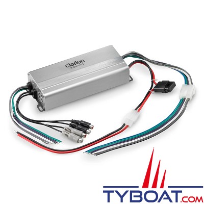 Clarion Marine - Amplificateur audio marin - XC2410 - 4 canaux - 300 Watts