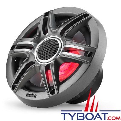 Clarion Marine- Haut-parleurs marin avec LED - 6,5
