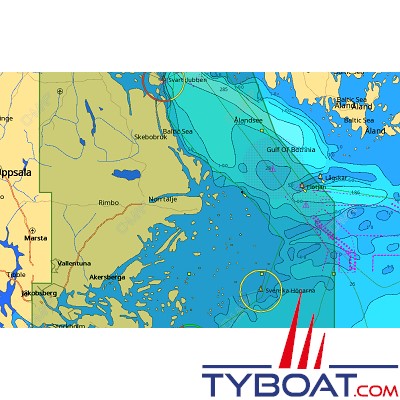 C-MAP - Carte Local Max format SD micro SD - EN-M267 Bjornn to Valsviken