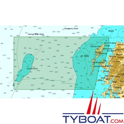 C-MAP - Carte Local Max format SD micro SD - EW-M043 United Kingdom Western Isles