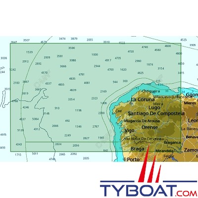 C-MAP - Carte Local Max format SD micro SD - EW-M146 Galice