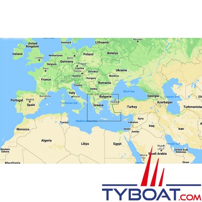 C-MAP - Carte marine DISCOVER - Medium - Aegean sea & sea Marmara