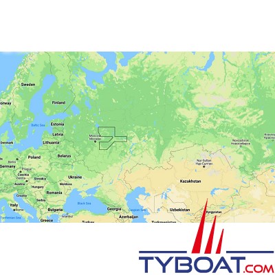 C-MAP - Carte marine DISCOVER - Medium - Volga région Ouest
