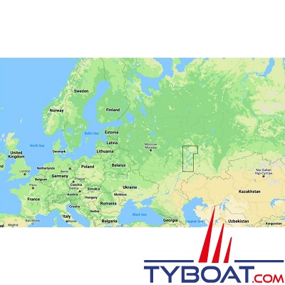 C-MAP - Carte marine DISCOVER - Medium - Volga région Est