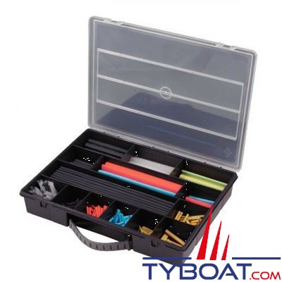 Coffret manchons thermorétractables BizLine retreint 3/1 432 manchons