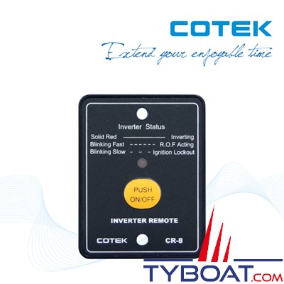 Cotek SP-3000-224 - Convertisseur pur sinus 230v 3000W - 24V COTEK IC325 