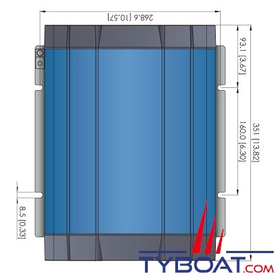 Cotek SD-1500 - Convertisseur pur sinus avec relais de transfert intégré 24 volts 230 volts 1500W TS