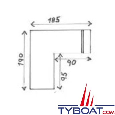 Coude 90° pour chauffage REFLEKS Ø 90mm 