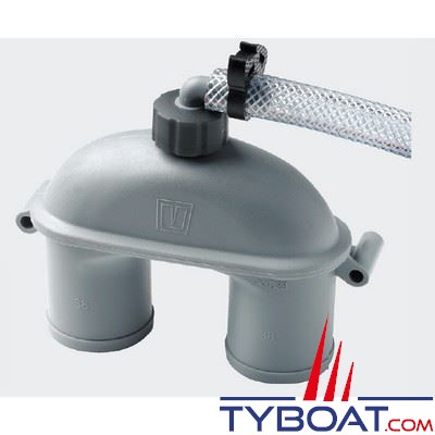 Vetus - Coude anti-siphon type ASD 38 mm avec tuyau