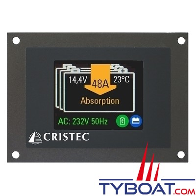 Cristec - Afficheur tactile couleur déporté YPO-Display-R