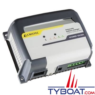 Cristec - Chargeur Automatique Ypower - 24 Volts-30 Ampères 3 sorties