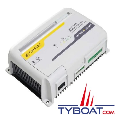 Cristec - Chargeur de batterie automatique Ypower + - 4 sorties - 300-500 Ah - 12 Volts 40 Ampères 