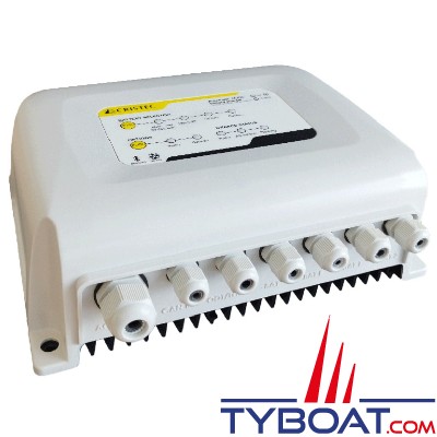 Cristec - Chargeur de batterie étanche IP65 YPower+ - 12 Volts-20 Ampères 2 sorties
