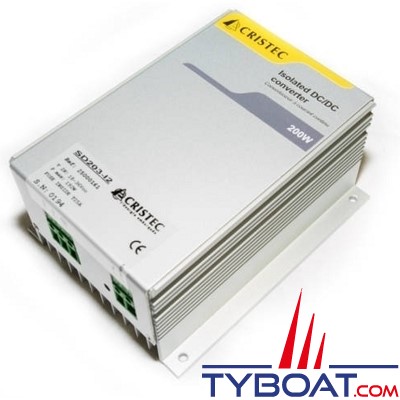 Cristec - Convertisseur de tension - Gamme SD - Isolation galvanique - 12/48 Volts c.c. - 5 Ampères 