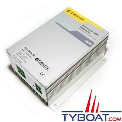 Cristec - Convertisseur de tension - Gamme SD - Isolation galvanique - 24/48 Volts c.c. - 5 Ampères