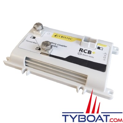 Cristec - Relais de charge batteries RCB+ courant fixe 50A - compatible LifePO4