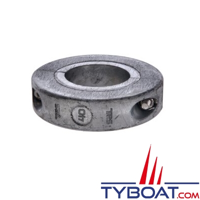 Crosseven - Anode collier d'arbre étroit - Ø 35 mm - Zinc