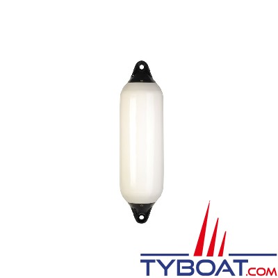 Dan Fender - Pare-battage long Heavy Duty - Ø 380 mm x 1070 mm - Blanc/oeil noir
