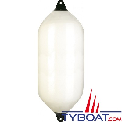 Dan Fender - Pare-battage long Heavy Duty - Ø 800 mm Longueur 2050 mm - Blanc cassé oeil noir