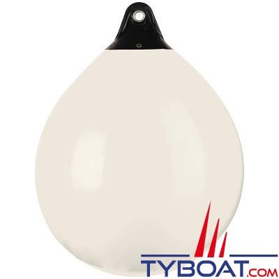 Dan Fender - Pare-battage sphérique Heavy Duty - Ø 965 mm Longueur 1240 mm - Blanc oeil noir