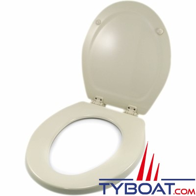 Dometic - Sealand - 385343831 Abattant + couvercle pour WC 500+, 5000 et anciens modèles 500 - ivoire