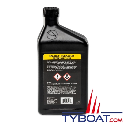 Seastar - HA5430H - Bidon huile hydraulique jaune - 946 ml