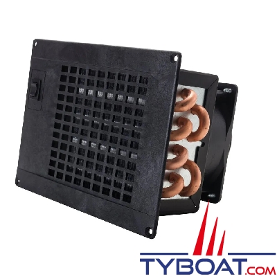 Eberspâcher - Aérotherme SILENCIO Grille Noire - 1700W 12V 