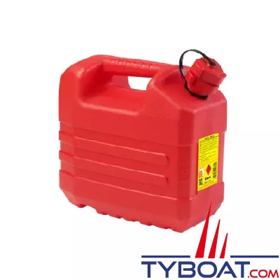 EDA - Jerrican carburant polyétylène avec bec verseur 10L