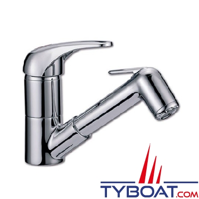 ELKA  - Robinet mitigeur évier fixe + douchette