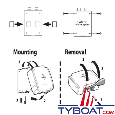 EM-TRAK - Transpondeur AIS B922 classe B 2 Watts - USB / NMEA0183 / NMEA2000 / Wifi / BT 