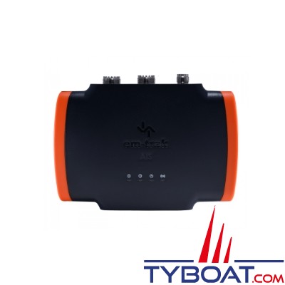 EM-Trak - Transpondeur AIS B924 classe B - 2W Wifi+BT-USB-NMEA0183-N2K avec splitter
