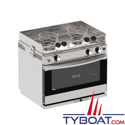 Eno - Cuisinière Grand Large - 2 feux + four 19 lites + grill - Allumage intégré