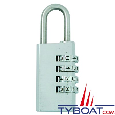 Euromarine - Cadenas inox à combinaison