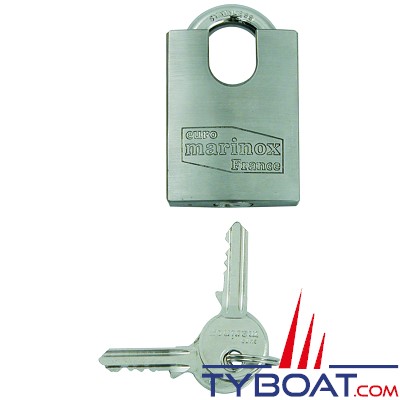 Euromarine - Cadenas inox haute sécurité 40mm
