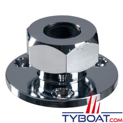 Euromarine - Presse-étoupe électrique marine - laiton chromé - Ø 10mm - 5 unités