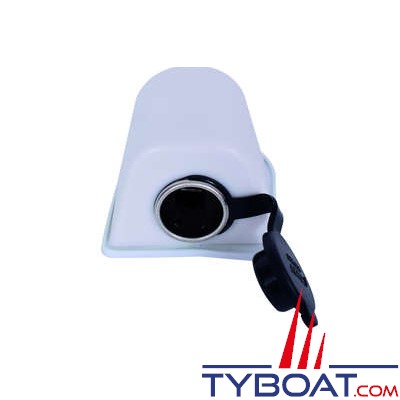 Euromarine - Prise allume cigare blanche - 12 volts