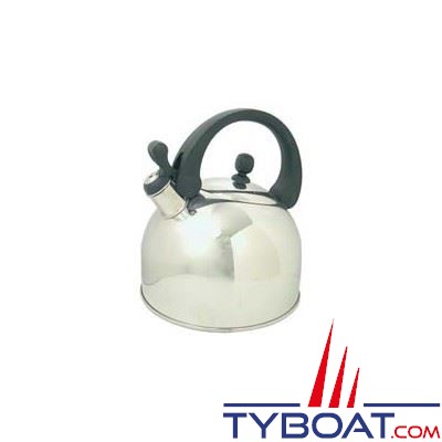 Bouilloire acier inoxydable avec sifflet capacité 3 L