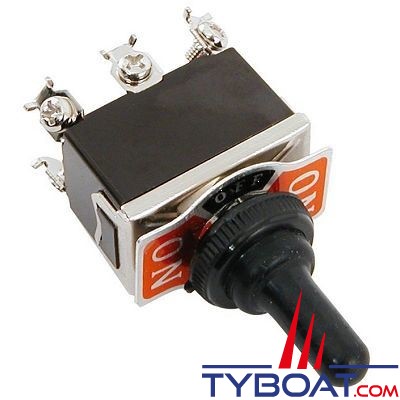 INTERRUPTEUR ON/OFF 12V MOTO ETANCHE IP68 - IDEAL POUR MONTAGE SUR