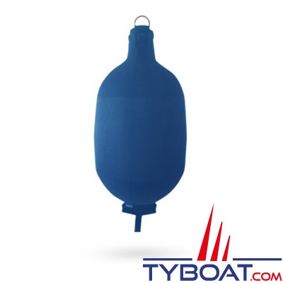Fendertex - Pare-battage gonflable cylindrique C52 - Hauteur 500 mm - ø 220 mm - Bleu Royal