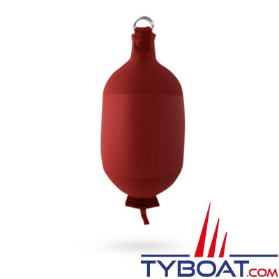 Fendertex - Pare-battage gonflable cylindrique C52 - Hauteur 500 mm - ø 220 mm - Bordeaux