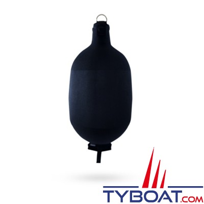 Fendertex - Pare-battage gonflable cylindrique C62 - Hauteur 600 mm - ø 190 mm - Bleu Marine