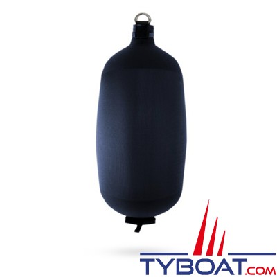 Fendertex - Pare-battage gonflable cylindrique C73 - Hauteur 700 mm - ø 250 mm - Bleu marine