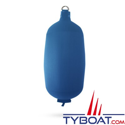 Fendertex - Pare-battage gonflable cylindrique C73 - Hauteur 700 mm - ø 250 mm - Bleu royal
