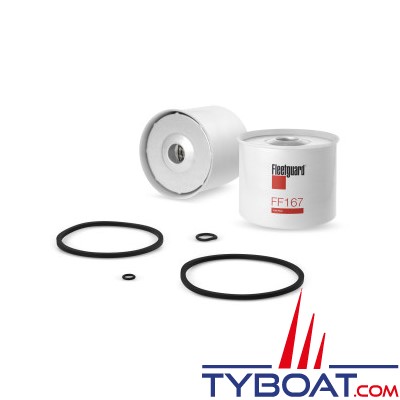 FLEETGUARD FF167 - Filtre diesel pour PERKINS 4.108, 4.236, 4.154, 6.354, T6.354, T6.354M, M65, M65C, M115T, M130C, M185C, M215C, M135, M225TI